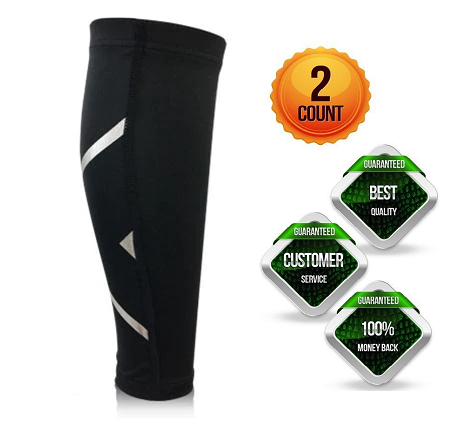 1kday - Calf Compression Sleeves (Pair), For Men and Women, Helps Improve Blood Circulation And Muscle Endurance In Sports