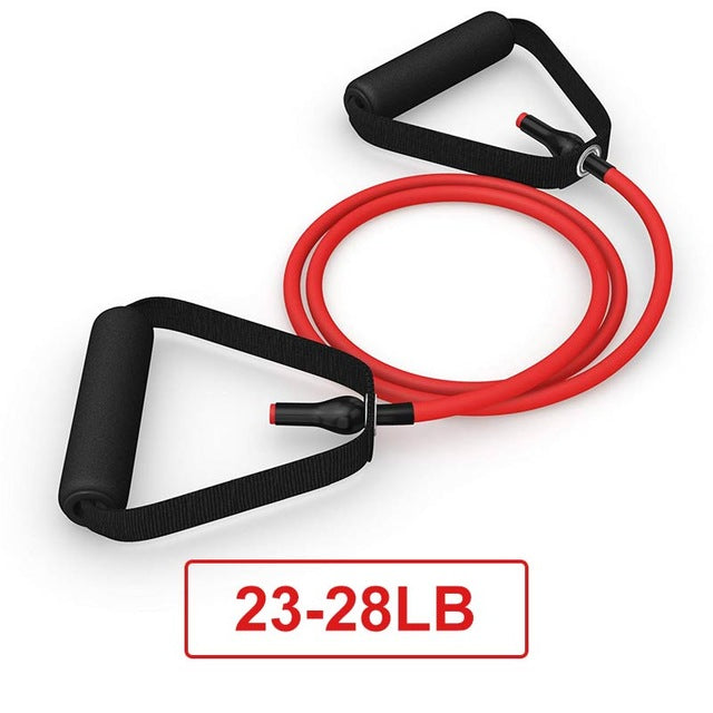 120cm Yoga Pull Rope Elastic Resistance Bands Fitness Crossfit Workout Exercise - GYM Life Style