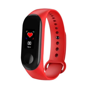 Pedometer Waterproof Tracker Step M3 Heart Rate Monitor Counter Walking Fitness - GYM Life Style