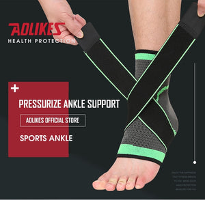 1kday - Ankle Brace with Compression Straps, Helps with Plantar Fasciitis and Sprains (Pair)