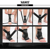 1kday - Ankle Brace with Compression Straps, Helps with Plantar Fasciitis and Sprains (Pair)