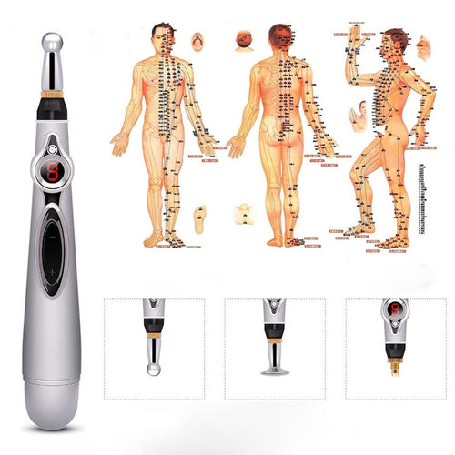 Acupuncture Pen Electric Meridians Laser Therapy Heal Massage - GYM Life Style