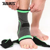 1kday - Ankle Brace with Compression Straps, Helps with Plantar Fasciitis and Sprains (Pair)