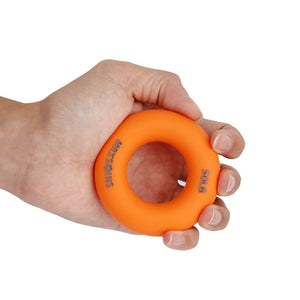 Silica Gel Portable Hand Grip Finger Trainer Strength Rehabilitation Pow Stress Ring Ball - GYM Life Style