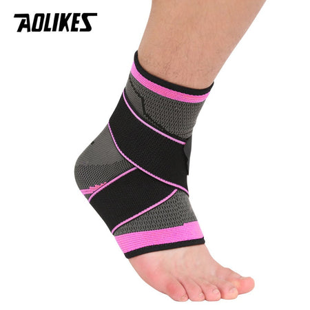 1kday - Ankle Brace with Compression Straps, Helps with Plantar Fasciitis and Sprains (Pair)